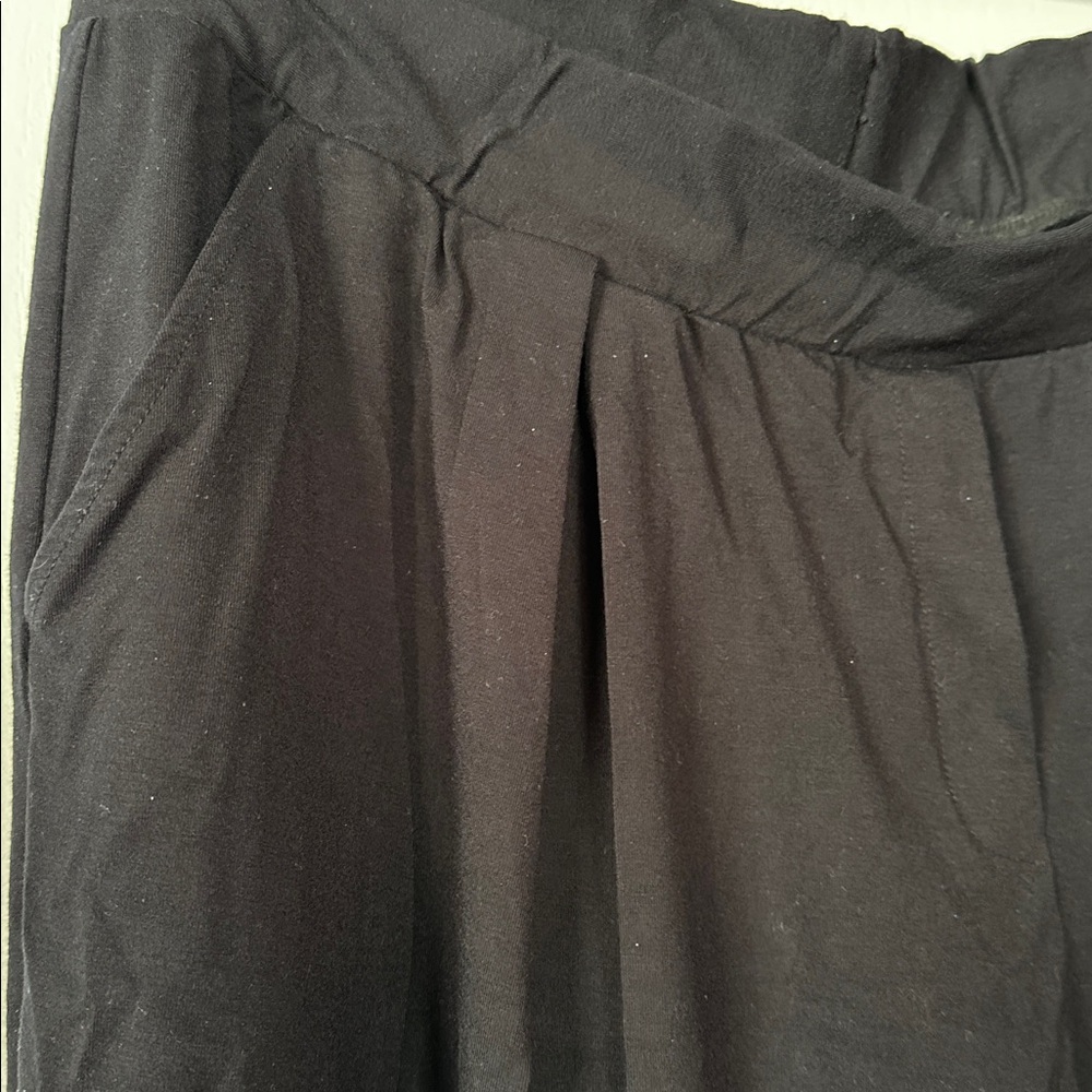 Janus Black Pleated Straight Leg Women's Pants - Classic Comfort - Picture 4 of 4